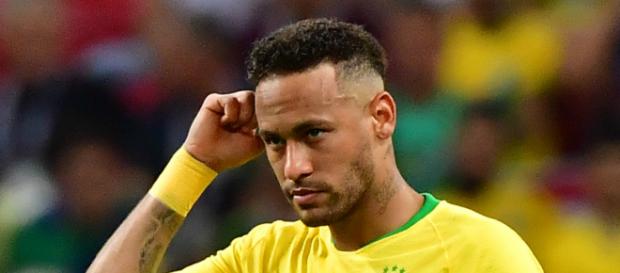 Neymar durante un partido en el pasado Mundial Neymar durante un partido en el pasado Mundial