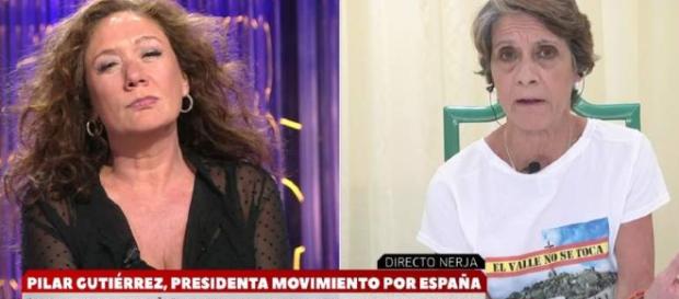 Cristina Fallarás y Pilar Gutiérrez Cristina Fallarás y Pilar Gutiérrez