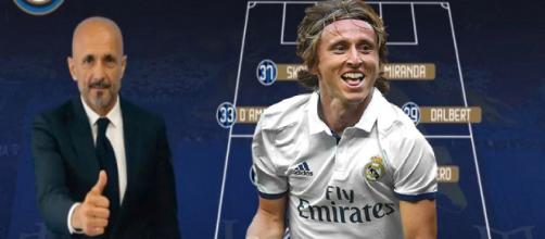 La nuova Inter con Luka Modric