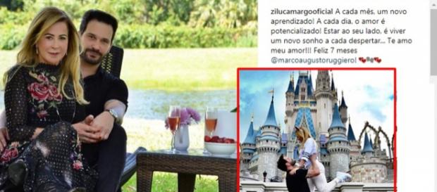 Após comemorar sete meses de namoro, Zilu já pensa em se casar novamente. Após comemorar sete meses de namoro, Zilu já pensa em se casar novamente.