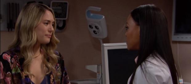 Bold and the Beautiful Hope choking on Steffy, Liam oblivious to bride's sadness (Image by CBS B&B Youtube) Bold and the Beautiful Hope choking on Steffy, Liam oblivious to bride's sadness (Image by CBS B&B Youtube)