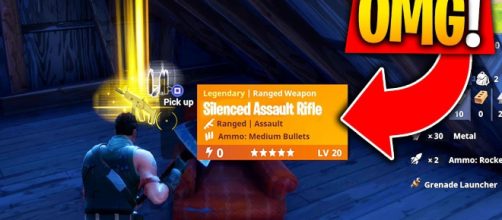 New assault rifle is coming to Fortnite. [Image Credit: Chuck / YouTube]