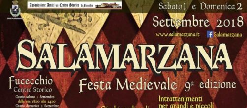 Salamarzana 2018 a Fucecchio: sabato 1 e domenica 2 settembre - facebook.com/salamarzana/