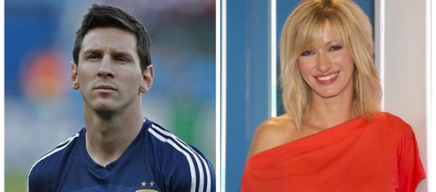 Leo Messi y Susanna Griso en imagen Leo Messi y Susanna Griso en imagen