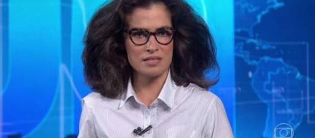 Renata Vasconcellos, apresentadora do JN como meme. Renata Vasconcellos, apresentadora do JN como meme.