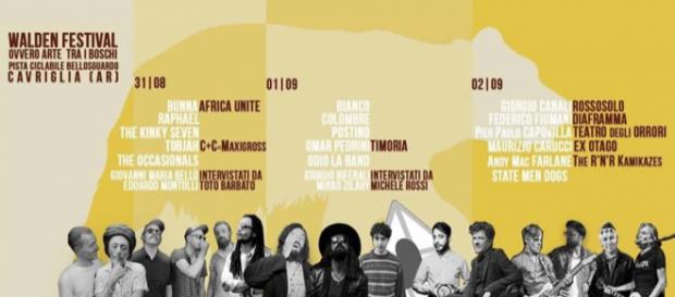 Walden Festival a Cavriglia 2018: dal 31 agosto al 2 settembre Walden Festival a Cavriglia 2018: dal 31 agosto al 2 settembre