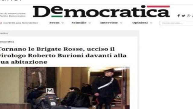 Burioni ucciso, ennesima fake sul virologo