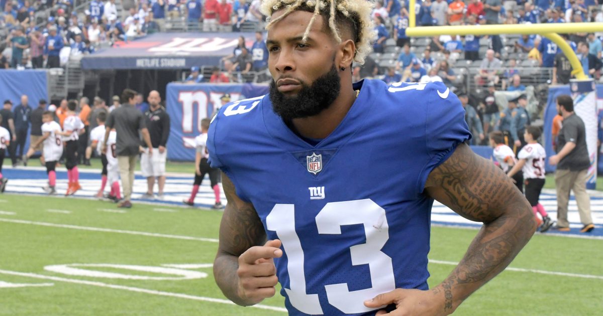 N Y Giants Star Odell Beckham Jr Signs Massive 95 Million Contract Extension