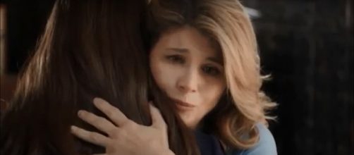 Lori Loughlin sees love on the horizon for Elizabeth (Erin Krakow) on 'When Calls the Heart.' [Image source:WhenCallsTheHeartFan-YouTube]