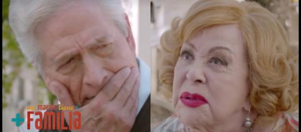 Don Canuto pide perdón a doña Imelda. Don Canuto pide perdón a doña Imelda.