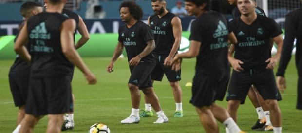 El Madrid sigue su preparación en Miami El Madrid sigue su preparación en Miami
