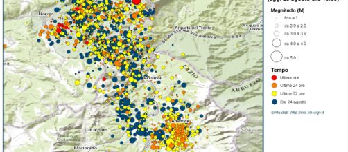 Sequenza sismica tra le province di Rieti, Perugia, Ascoli Piceno ... - wordpress.com