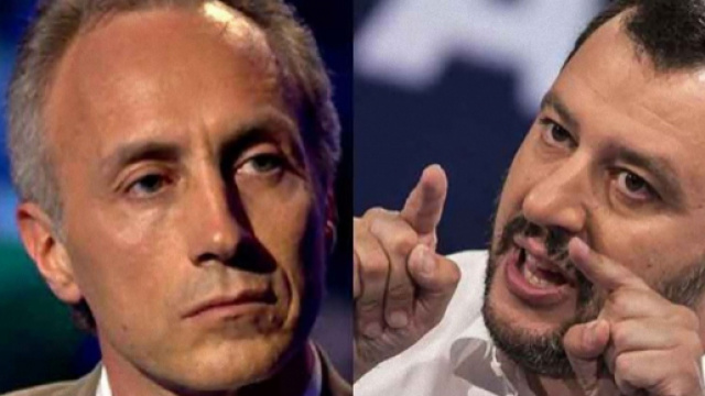 Marco Travaglio all'attacco di Matteo Salvini