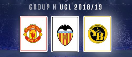 Gruppo H con Manchester United, Valencia e Young Boys