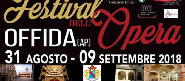 Festival dell'Opera a Offida (AP) 31 agosto - 9 settembre 2018 Festival dell'Opera a Offida (AP) 31 agosto - 9 settembre 2018