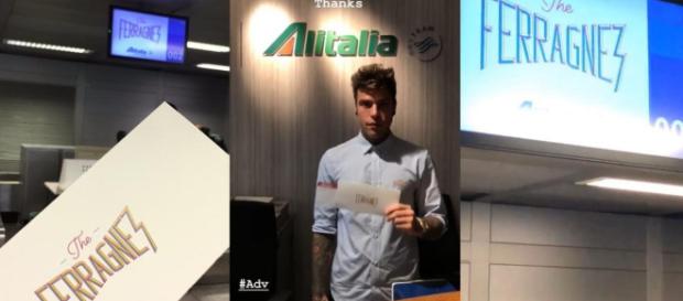 Matrimonio Fedez Ferragni: bufera sul gate dello scale di Linate e sul volo Alitalia interamente dedicati all'evento. Matrimonio Fedez Ferragni: bufera sul gate dello scale di Linate e sul volo Alitalia interamente dedicati all'evento.