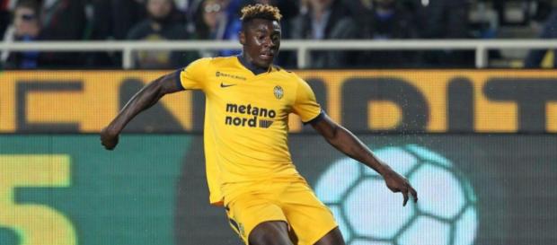 Moise Kean, jeune recrue de 18 ans, va rester à la Juventus cet été. Moise Kean, jeune recrue de 18 ans, va rester à la Juventus cet été.