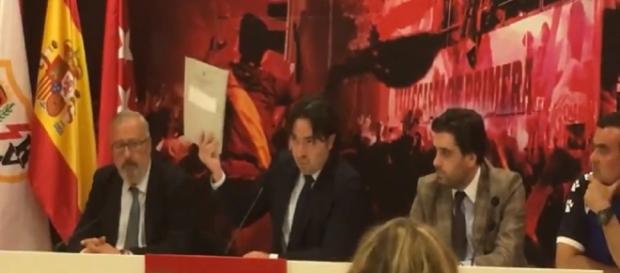 Raúl Martín Presa durante su comparecencia Raúl Martín Presa durante su comparecencia