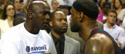 Michael Jordan comes to LeBron James' defense after Donald Trump insults [Image by sportsvolt / Instagram]
