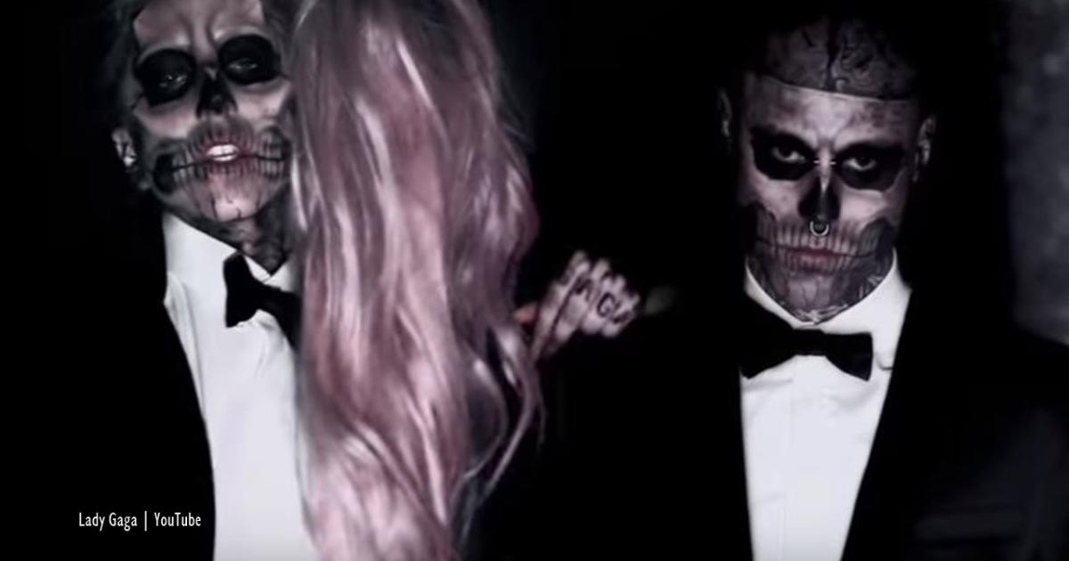 Lady Gaga Says The Death Of Rick Genest Zombie Boy Is Devastating