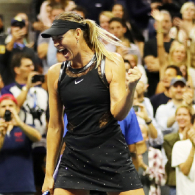 us Open Women's draw seems to have opened up for Maria Sharapova. Picture courtesy of Page Six - pagesix.com