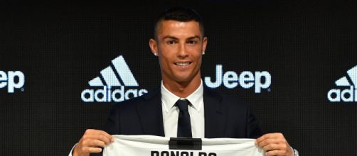 Cristiano Ronaldo si allena per il prossimo match della Juve