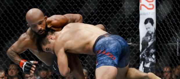 Los derribes fueron la clave para Cejudo. UFC.com. Los derribes fueron la clave para Cejudo. UFC.com.