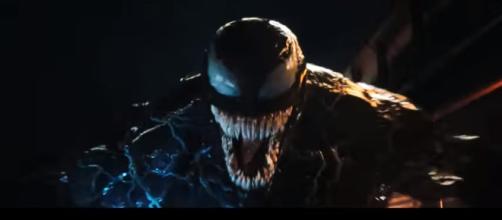 A new theory hints that Riot will create the Carnage symbiote in the movie [Image Credit: Sony Pictures Entertainment/YouTube screencap]