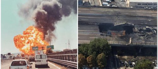 Incidente Bologna, il video del terribile scontro sull'autostrada A14