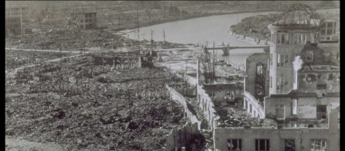 La città di Hiroshima dopo la bomba atomica