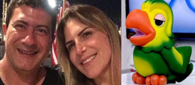 Tom Veiga, o Louro José, e a esposa, Alessandra Veiga (Foto: Reprodução/Instagram) Tom Veiga, o Louro José, e a esposa, Alessandra Veiga (Foto: Reprodução/Instagram)