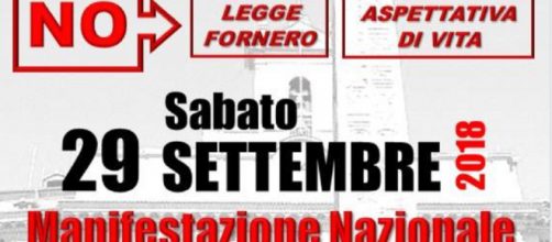 Manifestazione nazionale a Roma, sabato 29 settembre