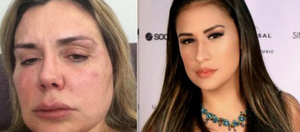 A modelo revelou a importância de Simone em sua vida. A modelo revelou a importância de Simone em sua vida.