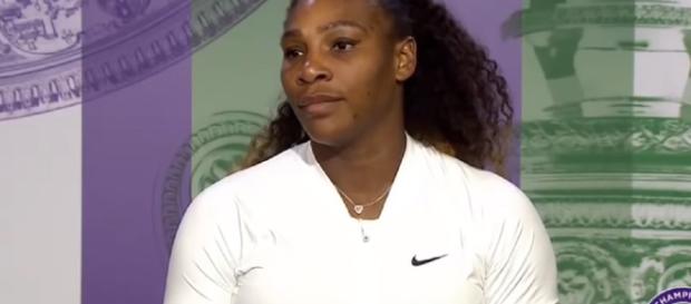Serena Willliams answers press questions at the 2018 Wimbledon Championships. (Image Credit: Wimbledon channel on YouTube) Serena Willliams answers press questions at the 2018 Wimbledon Championships. (Image Credit: Wimbledon channel on YouTube)