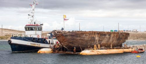 La nave Maud torna dopo 100 anni in Norvegia: partì per il Polo Nord