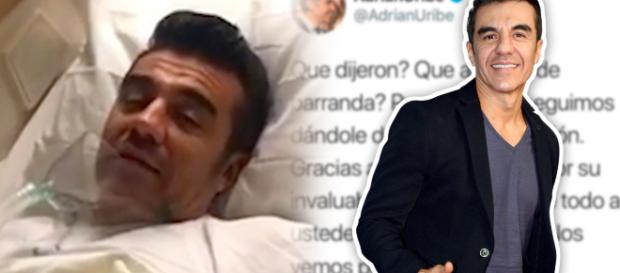 Adrián Uribe reaparece en redes, aunque sigue hospitalizado ... - univision.com Adrián Uribe reaparece en redes, aunque sigue hospitalizado ... - univision.com