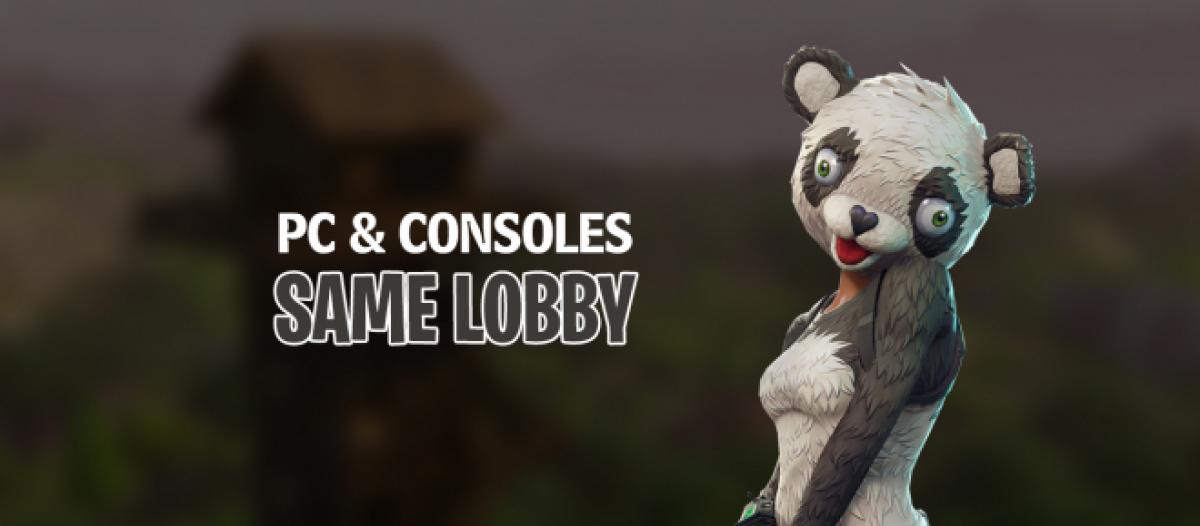 Pc Players In Console Lobbies Fortnite Epic Games Will Put Fortnite Console Players In The Same Lobby With Pc Players