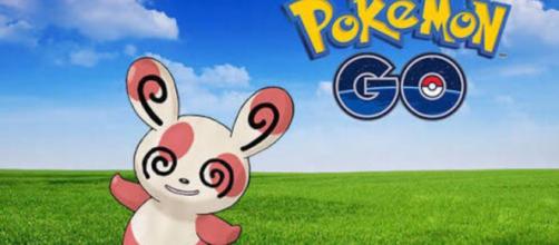 How to capture Pokemon Spinda during the Field Research quest. Image Credit: Liam Martin / Express