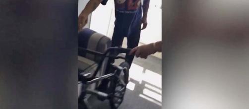 Brave mum tricks thief into returning her son's BMX bike. [Image SWNS TV/YouTube]