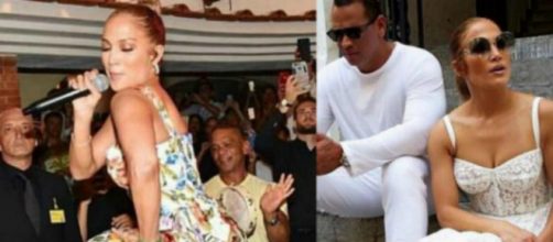 Jennifer Lopez si scatena all'Anema e Core di Capri. Blasting News