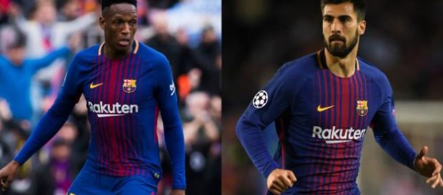 Mina y Gomes se marchan detrás de Digne Mina y Gomes se marchan detrás de Digne