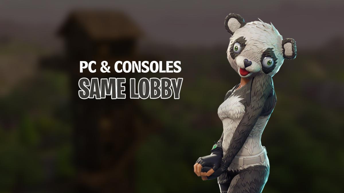 Fortnite Console Lobbies Epic Games Will Put Fortnite Console Players In The Same Lobby With Pc Players