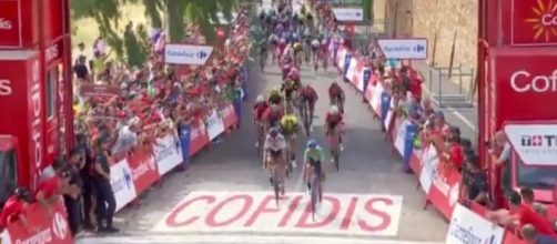 La vittoria di Valverde nell'ottava tappa della Vuelta Espana