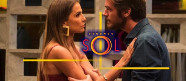 Beto coloca Karola contra a parede, querendo todo o dinheiro de volta Beto coloca Karola contra a parede, querendo todo o dinheiro de volta