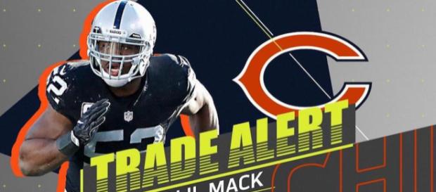 Khalil Mack llega a reforzar la defensiva de los Bears. NFL.com. Khalil Mack llega a reforzar la defensiva de los Bears. NFL.com.
