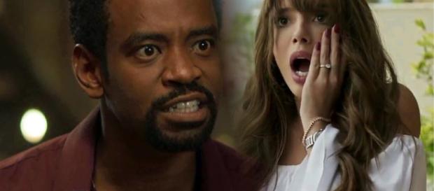 Rochelle apronta para cima de Roberval, que pode se complicar Rochelle apronta para cima de Roberval, que pode se complicar