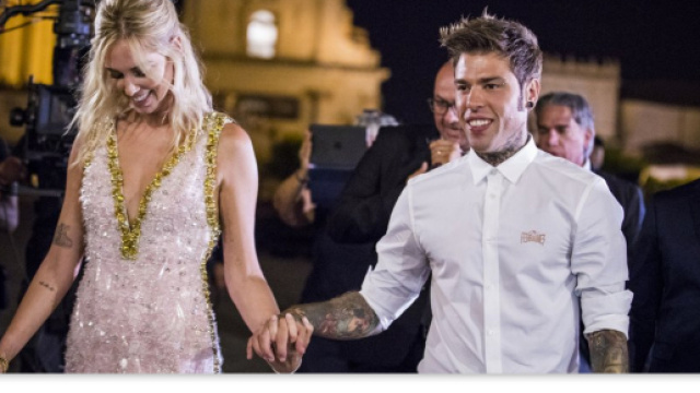Fedez e Chiara Ferragni, matrimonio di ieri.