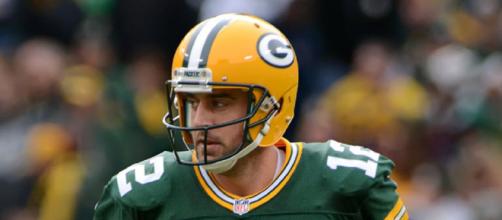 Rodgers' return from injury highlighted the first full Sunday of 2018 NFL Season action. [Image Source: Mike Morbeck - Flckr]