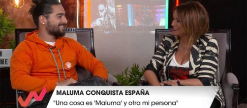 Maluma fue entrevistado por Toñi Moreno en el programa Viva la vida