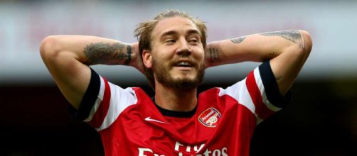 Nicklas Bendtner ai tempi dell' Arsenal
